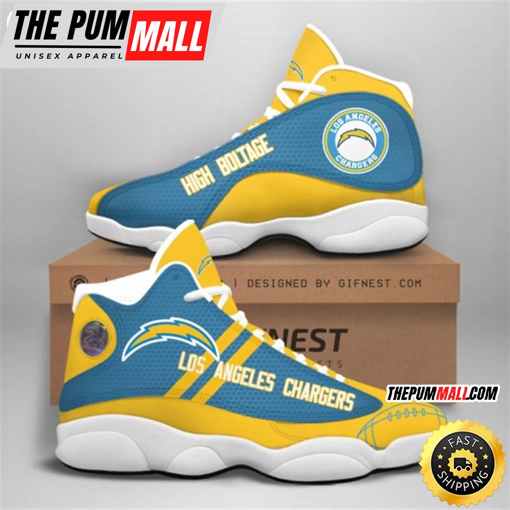 NFL Los Angeles Chargers Air Jd 13 Shoes