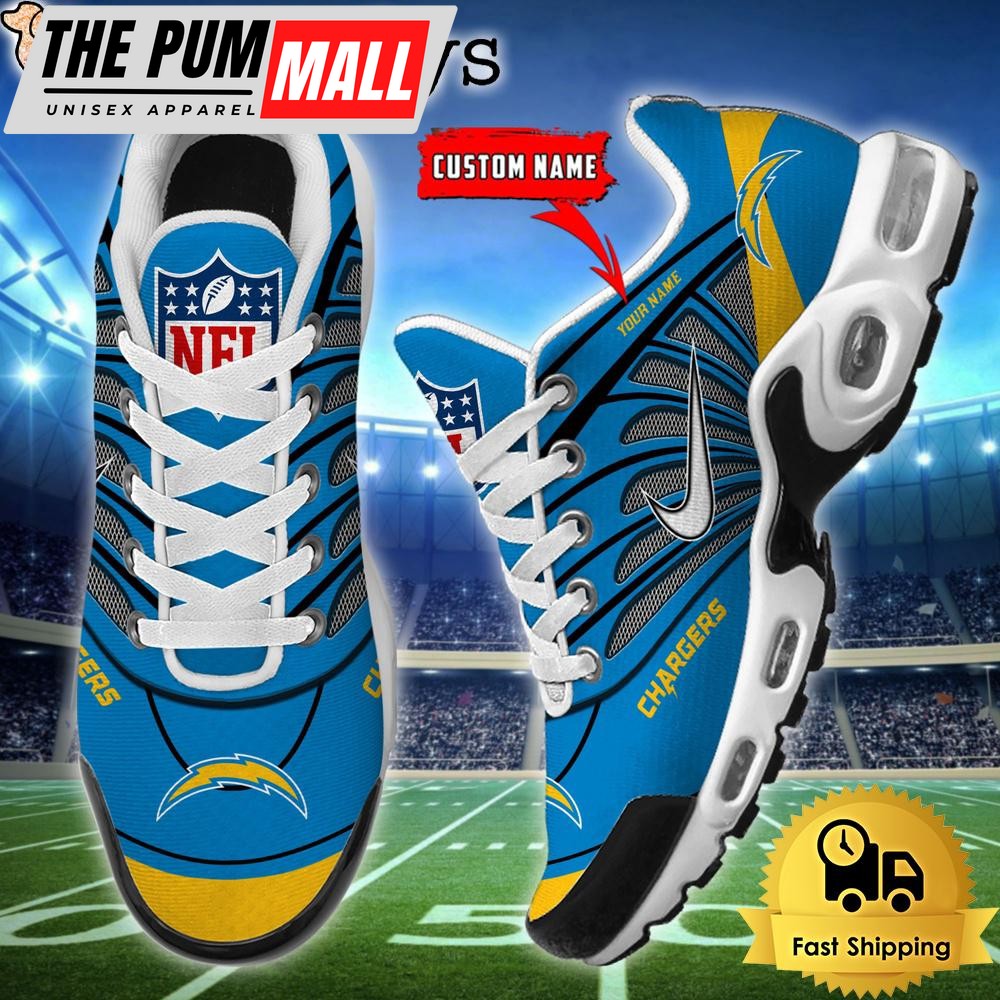 nfl-los-angeles-chargers-sport-football-logo-custom-air-max-plus-shoes-zvu079fl NFL Los Angeles Chargers Sport Football Logo Custom Air Max Plus Shoes