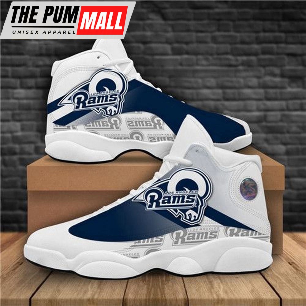NFL Los Angeles Rams Air Jd 13 Shoes