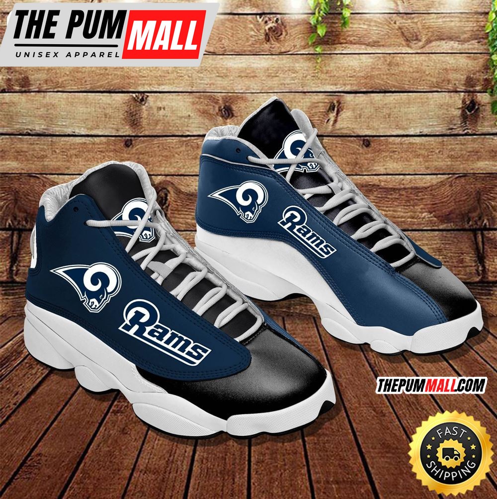 NFL Los Angeles Rams Air Jd 13 Shoes V2