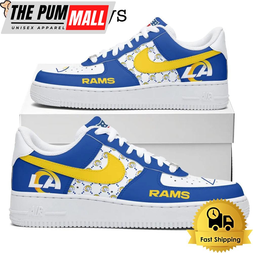 NFL Los Angeles Rams Dress With A Winning Attitude Custom Air Force 1 Shoes
