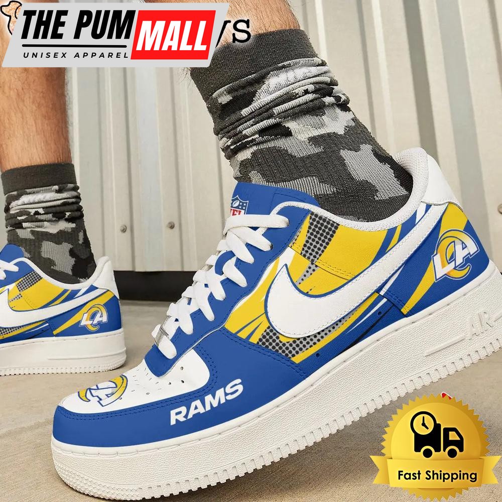 nfl-los-angeles-rams-football-style-goes-everywhere-custom-air-force-1-shoes-3dbmgph0 NFL Los Angeles Rams Football Style Goes Everywhere Custom Air Force 1 Shoes