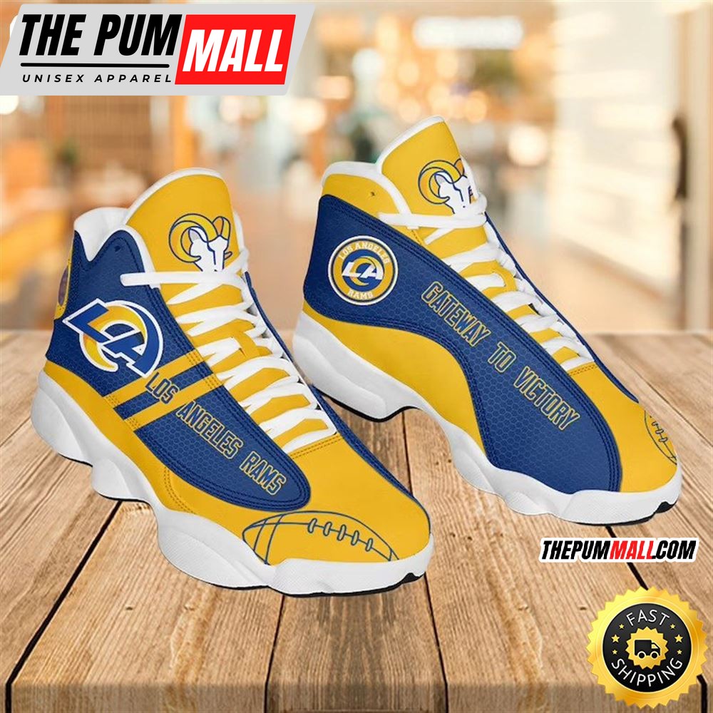 NFL Los Angeles Rams Gateway To Victory Air Jd 13 Shoes