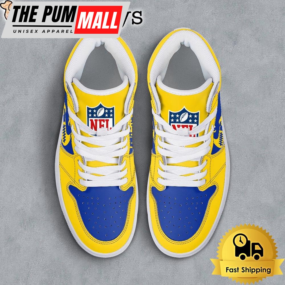 nfl-los-angeles-rams-grunge-style-custom-air-jordan-1-shoes-zenbt7o7 NFL Los Angeles Rams Grunge Style Custom Air Jordan 1 Shoes