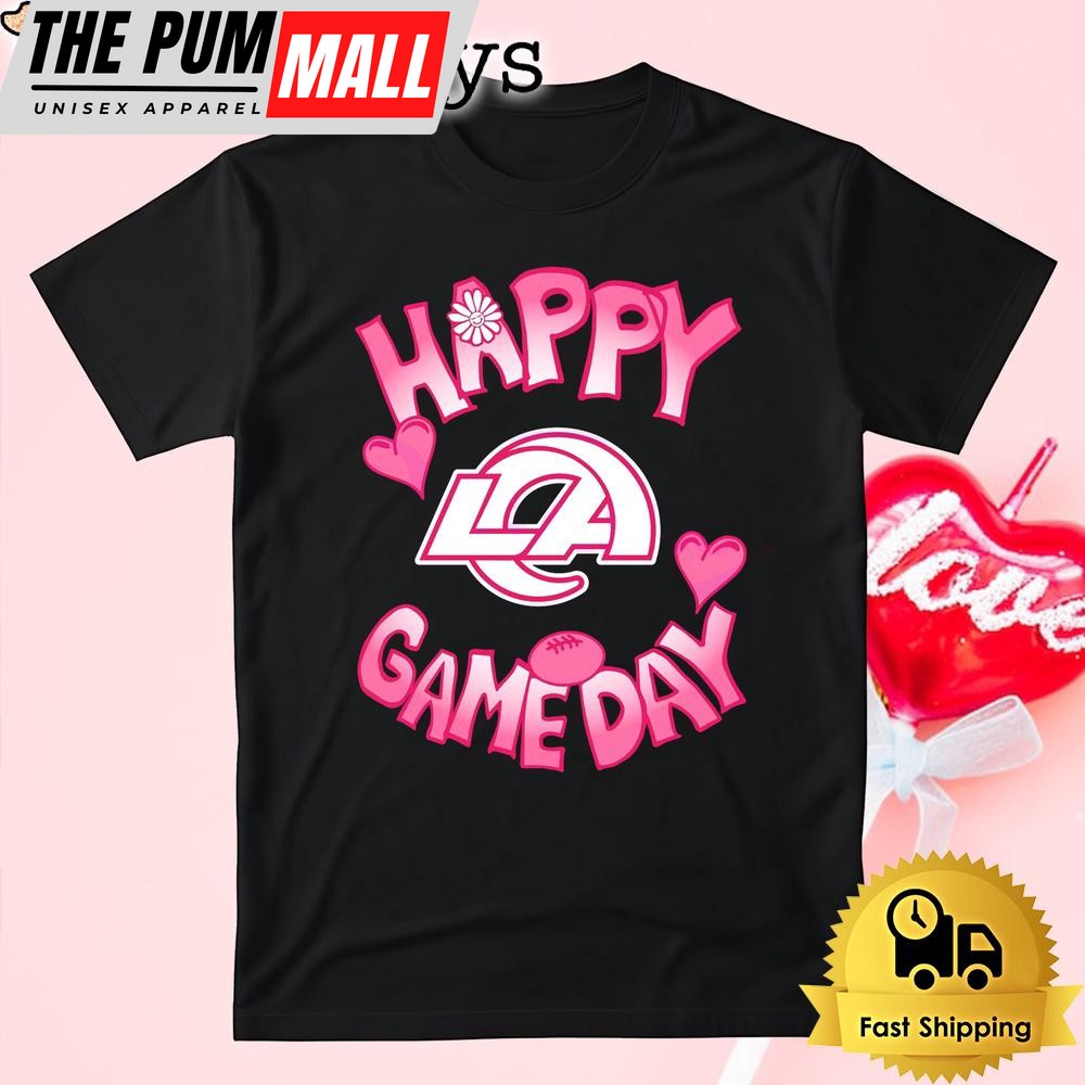 NFL Los Angeles Rams Happy GameDay Valentine’s Day T Shirt