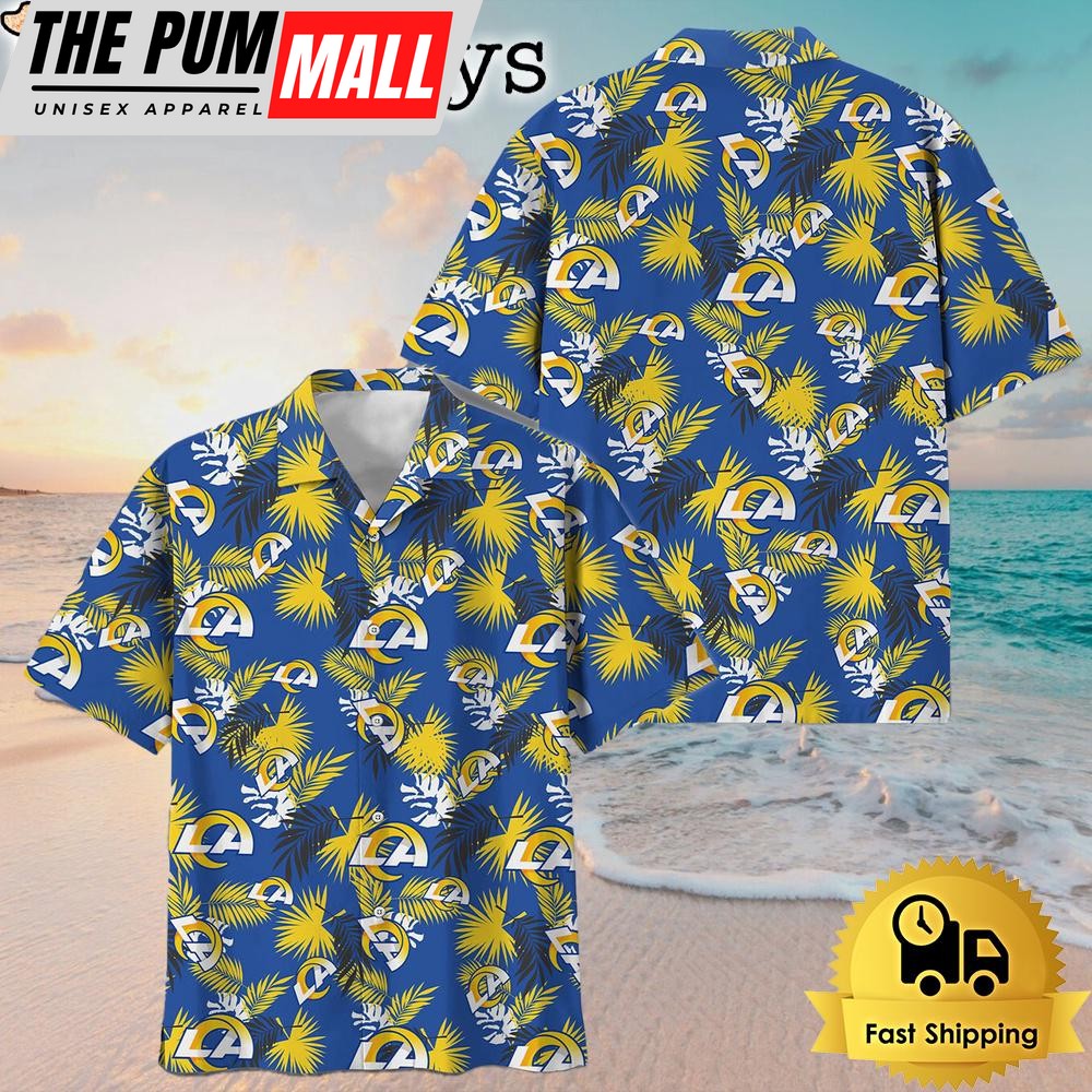 NFL Los Angeles Rams Hawaiian Shirts For Family Trips