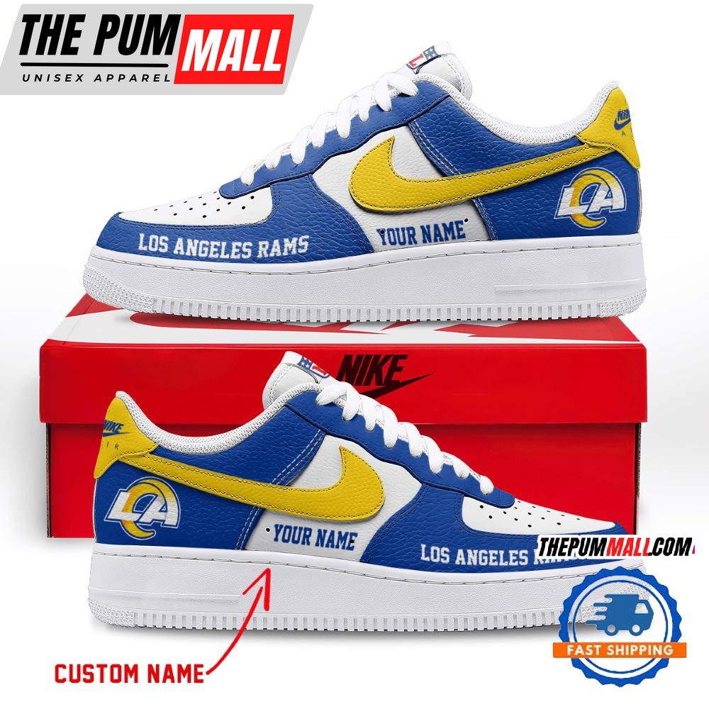 NFL Los Angeles Rams Limited Edition Personalized Air Force 1 Shoes Sneaker