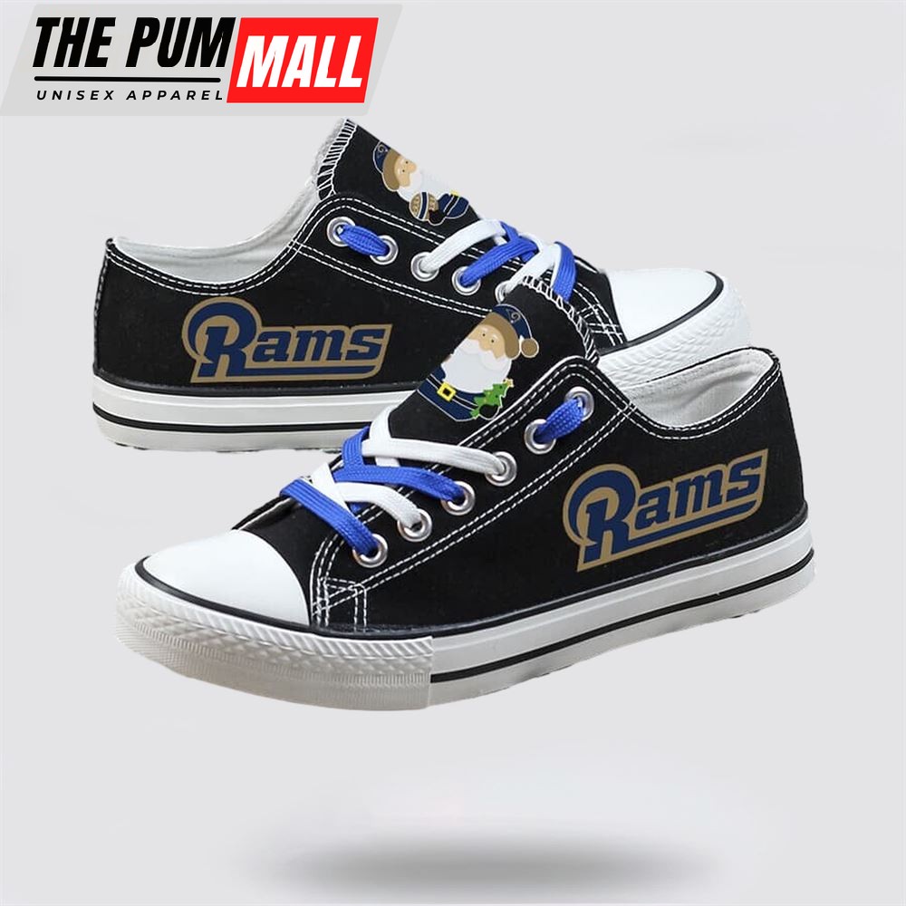 nfl-los-angeles-rams-low-top-canvas-print-chrismas-design-shoes-sport-sneakers-euwpagrj NFL Los Angeles Rams Low Top Canvas Print Chrismas Design Shoes Sport Sneakers
