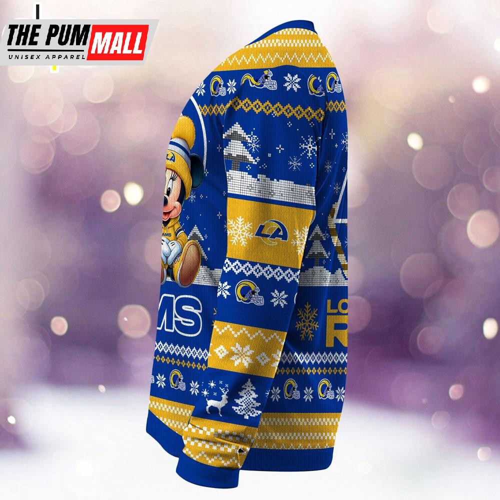 nfl-los-angeles-rams-mickey-and-minnie-cute-christmas-ugly-sweater-7z4rocjh NFL Los Angeles Rams Mickey And Minnie Cute Christmas Ugly Sweater