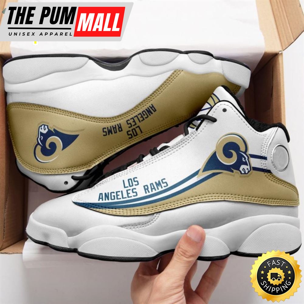 NFL Los Angeles Rams New Trending Version Air Jd 13 Shoes