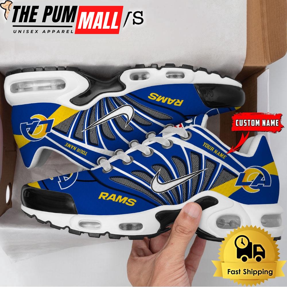 NFL Los Angeles Rams Sport Football Logo Custom Air Max Plus Shoes