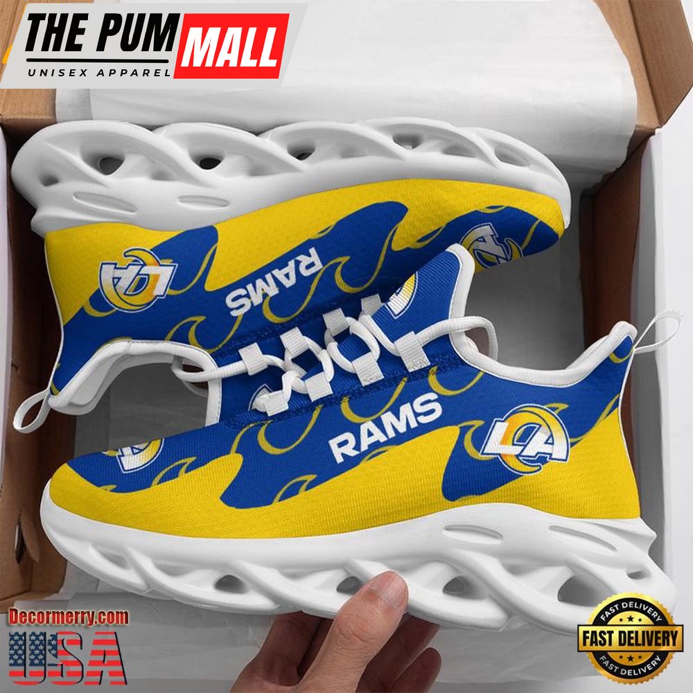NFL Los Angeles Rams Sport Max Soul Shoes , Running Sneakers Shoes