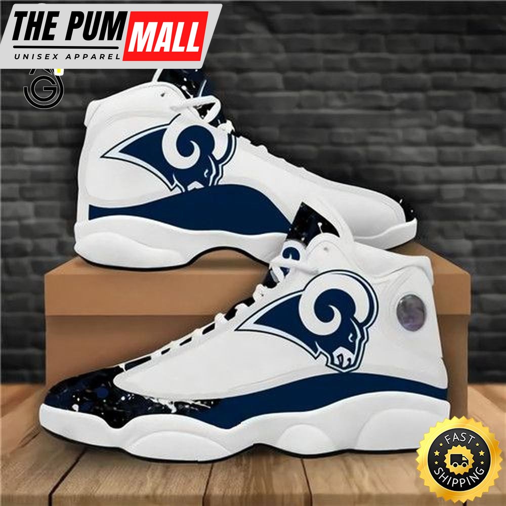 Nfl Los Angeles Rams Sport Team Air Jd 13 Shoes
