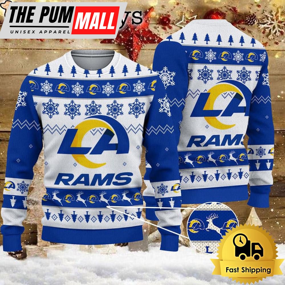 NFL Los Angeles Rams Team Winter Ugly Christmas Sweater