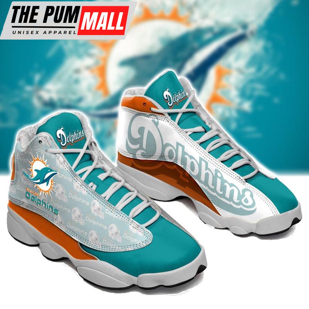 NFL Miami Dolphins Air Jd 13 Sneaker