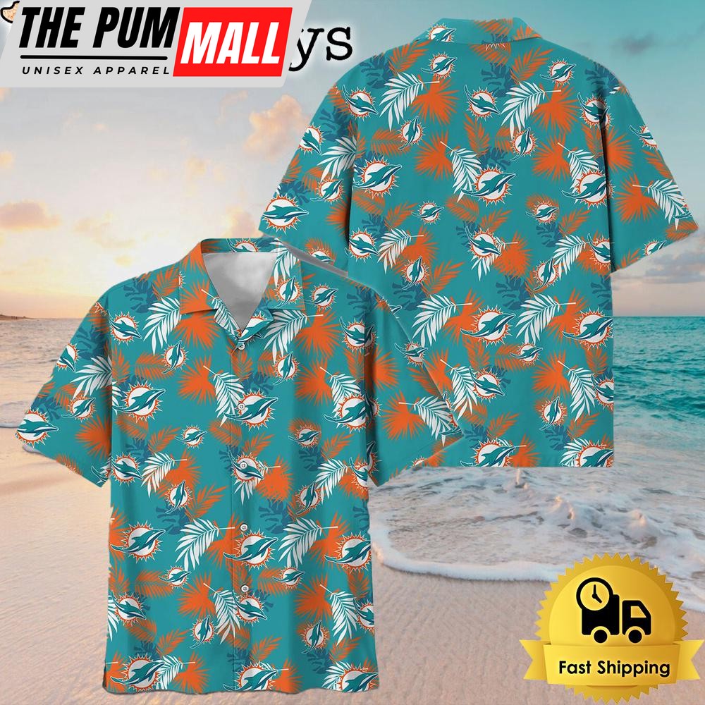 NFL Miami Dolphins Hawaiian Shirts For Family Trips