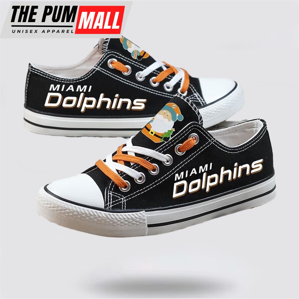 nfl-miami-dolphins-low-top-canvas-print-chrismas-design-shoes-sport-sneakers-62ol7p8k NFL Miami Dolphins Low Top Canvas Print Chrismas Design Shoes Sport Sneakers