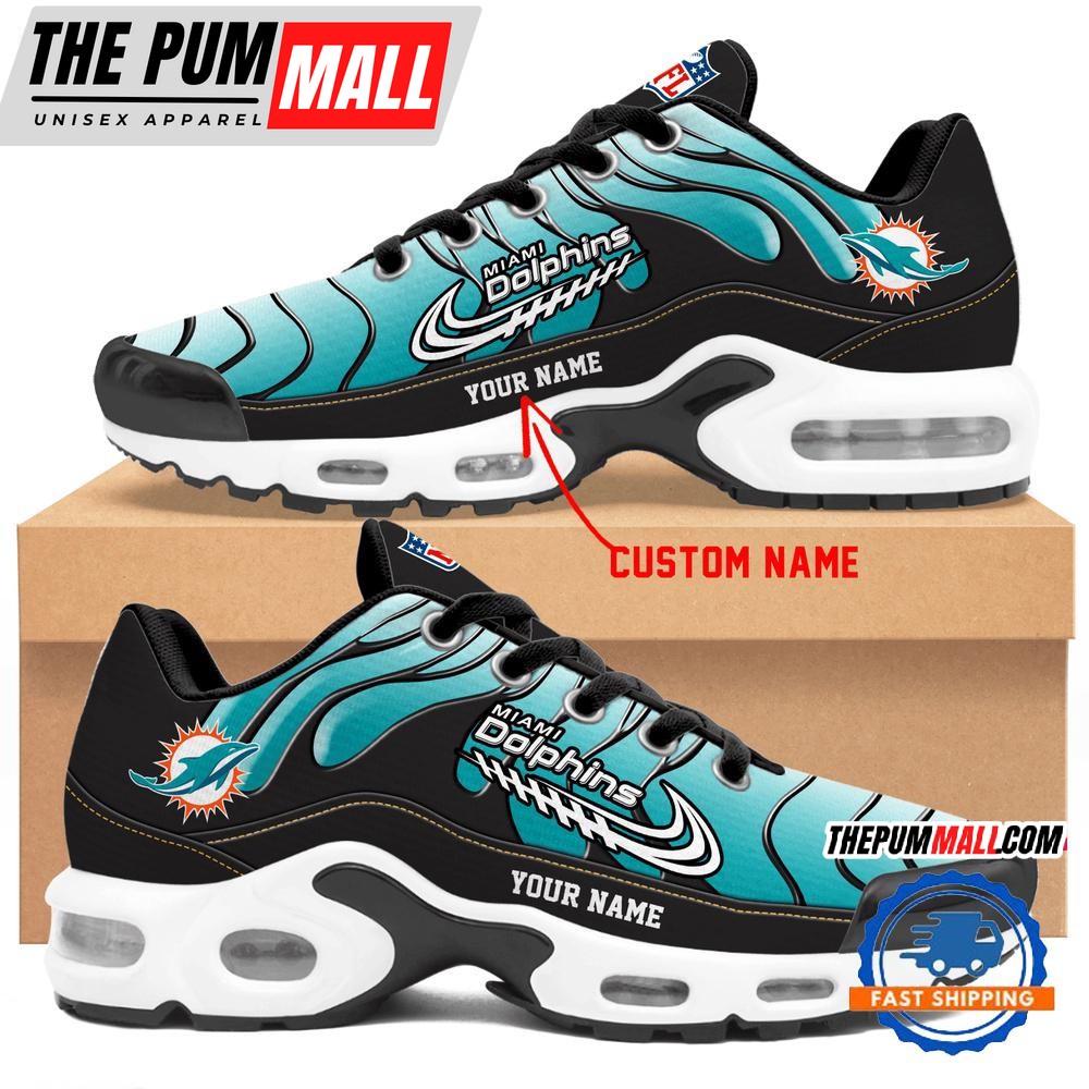 NFL Miami Dolphins Personalized Limited Edition Air Max Plus Shoes Sneaker