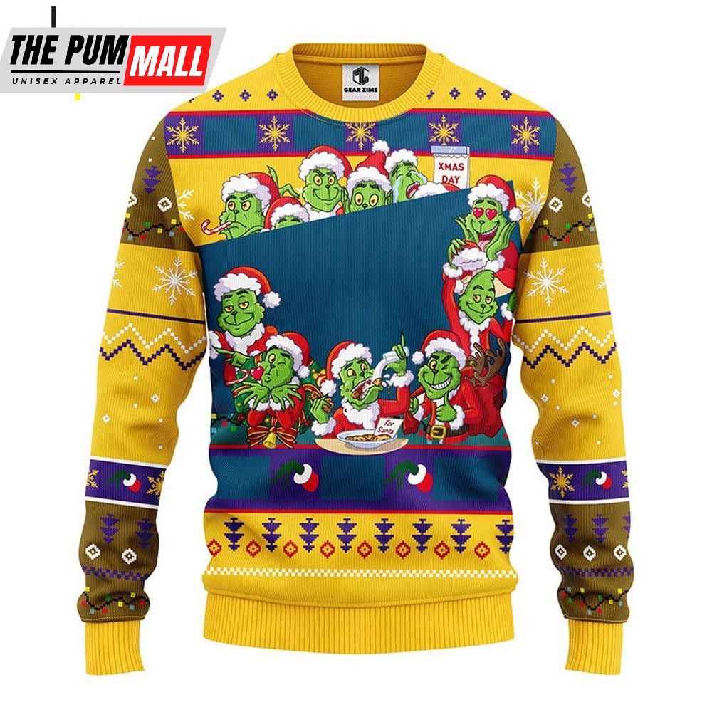 NFL Miami Dolphins The Gricnh Christmas Ugly Sweater