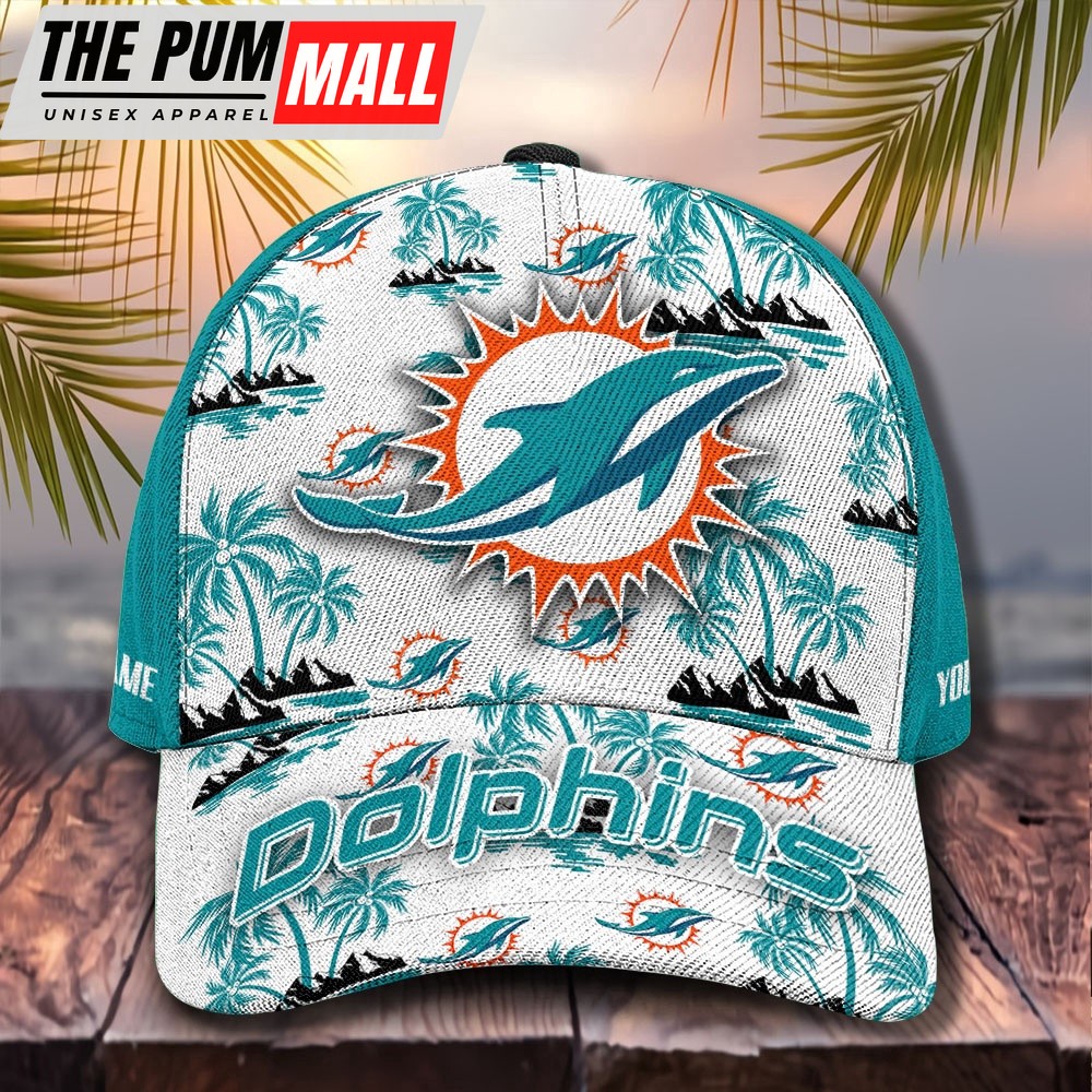 NFL Miami Dolphins Tropical Summer Basball Cap