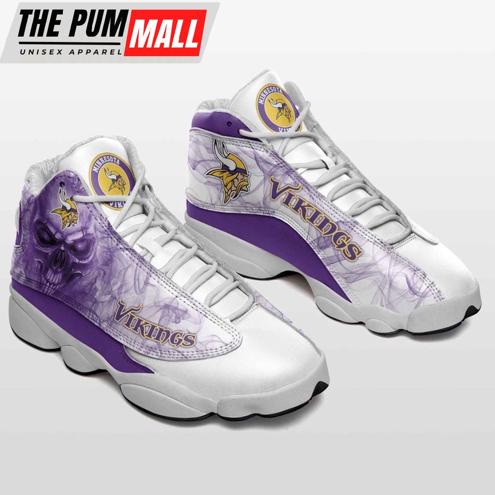 NFL Minnesota Vikings Air Jd 13 Shoes