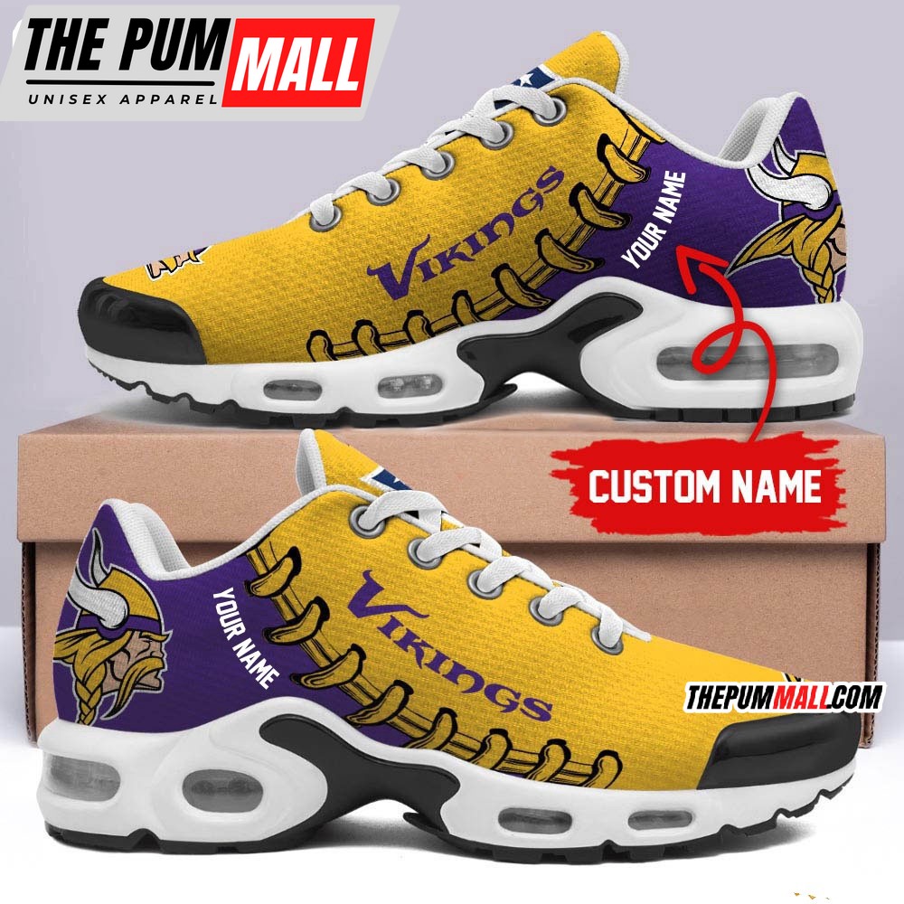 NFL Minnesota Vikings Custom Air Max Plus Shoes