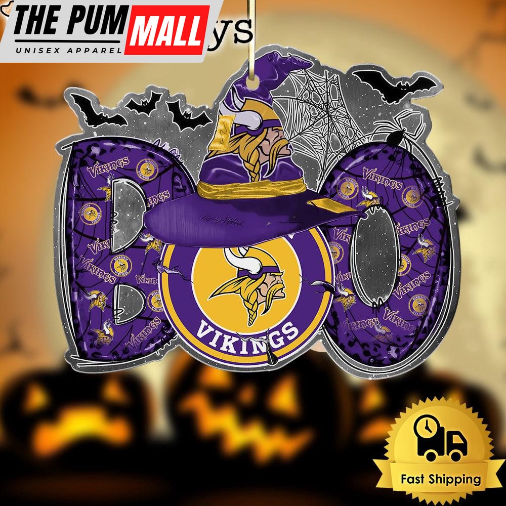 NFL Minnesota Vikings Halloween Boo Ornament Limited Edition