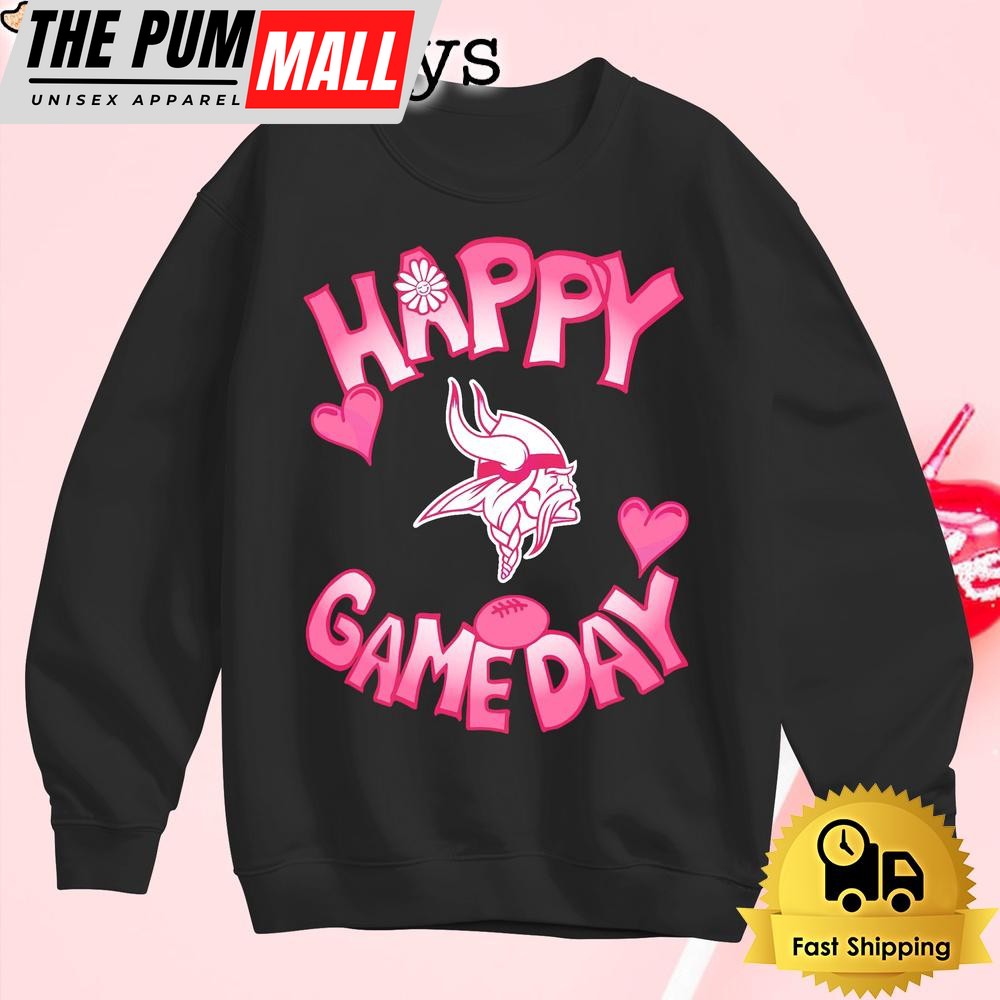 nfl-minnesota-vikings-happy-gameday-valentines-day-t-shirt-18sn1xo2 NFL Minnesota Vikings Happy GameDay Valentine’s Day T Shirt