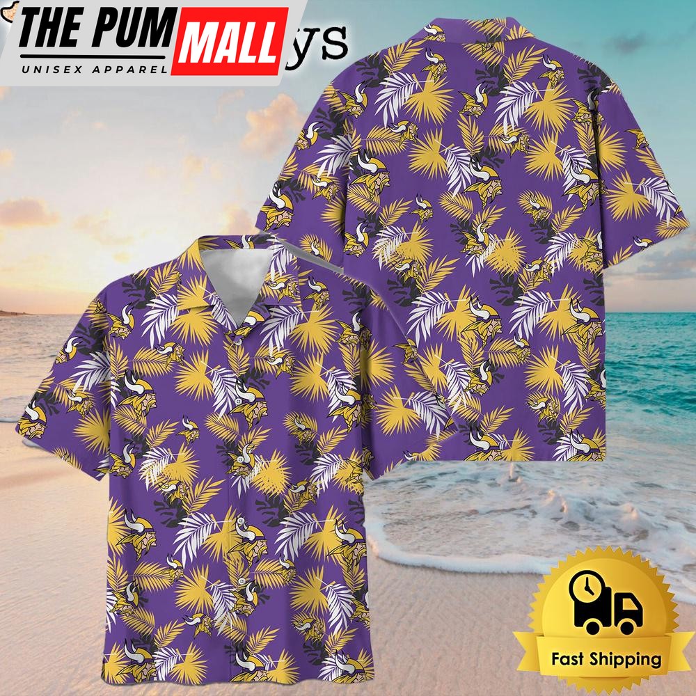 NFL Minnesota Vikings Hawaiian Shirts For Family Trips
