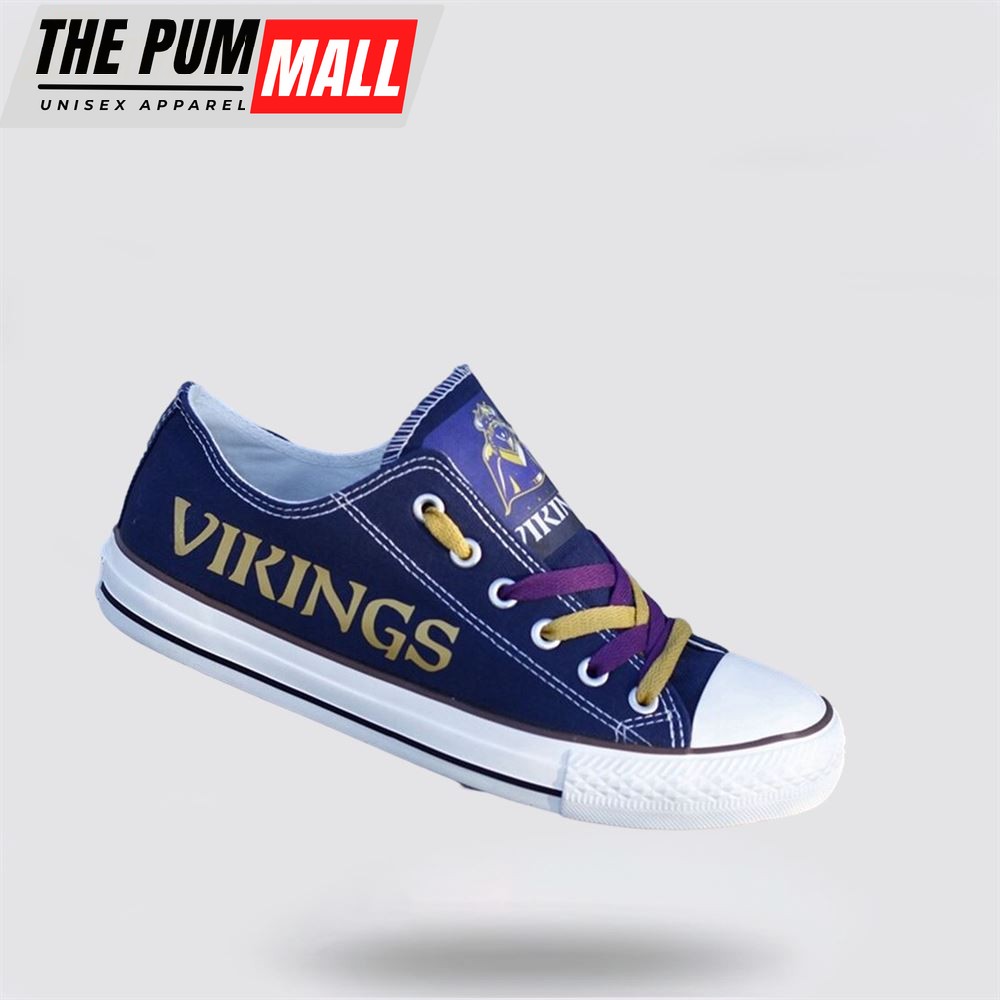 nfl-minnesota-vikings-low-top-canvas-shoes-sport-sneakers-dominate-the-streets-w-8xplris8 NFL Minnesota Vikings Low Top Canvas Shoes Sport Sneakers Dominate The Streets With Authentic Nfl Style