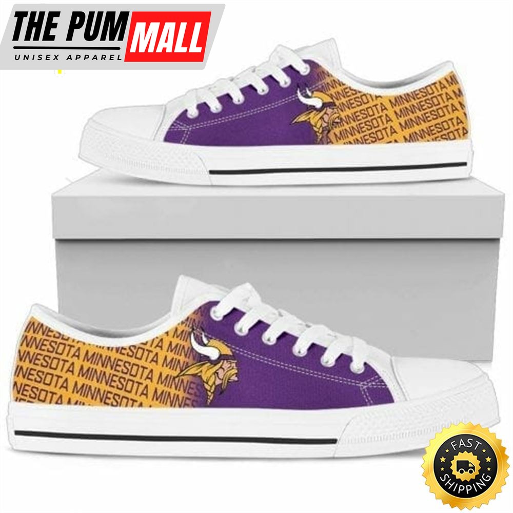NFL Minnesota Vikings Low Top Shoes
