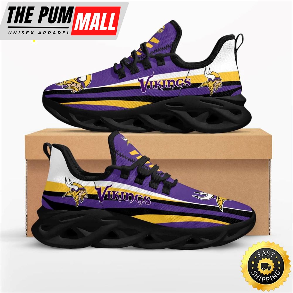NFL Minnesota Vikings Max Soul Running Shoes