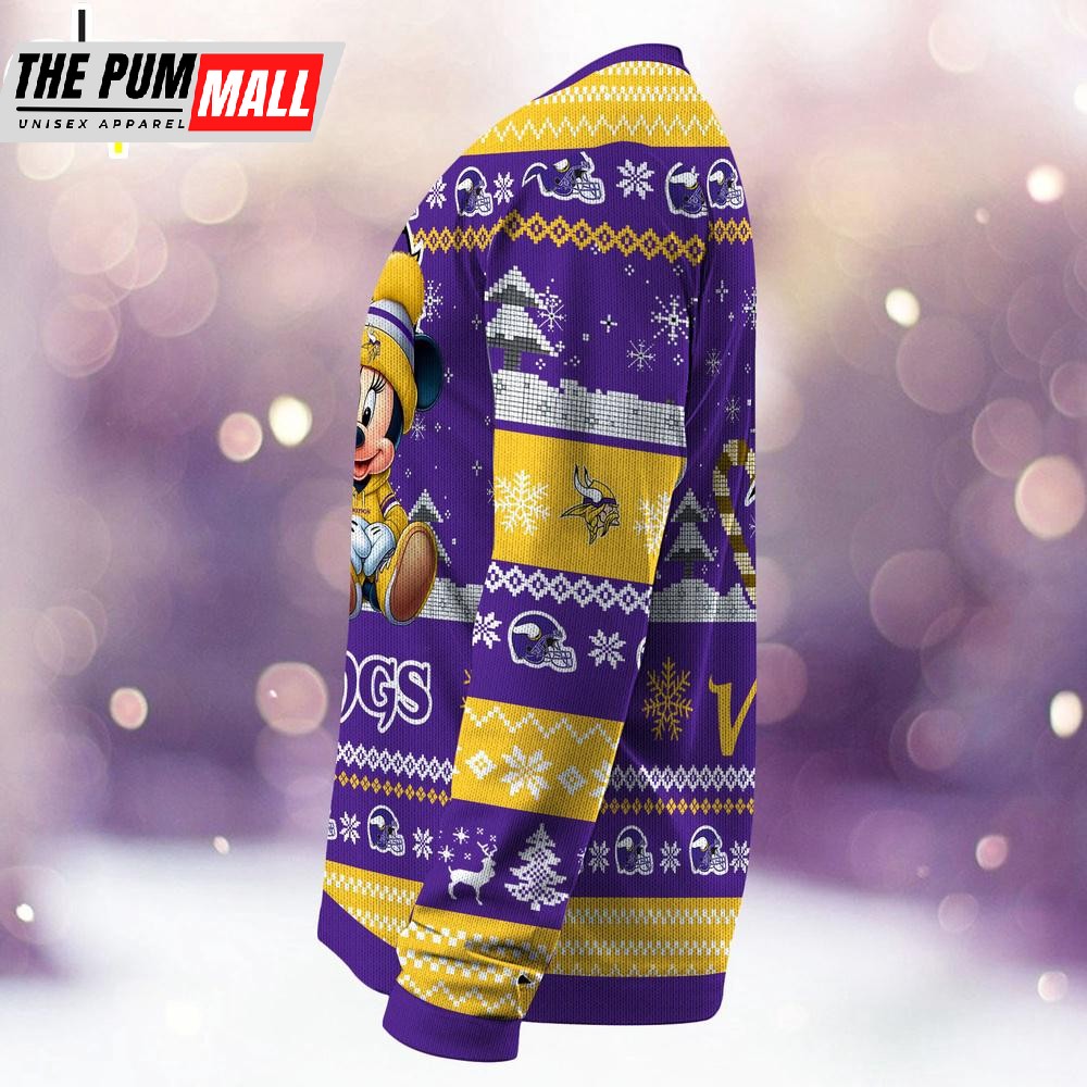 nfl-minnesota-vikings-mickey-and-minnie-cute-christmas-ugly-sweater-mzasdj6s NFL Minnesota Vikings Mickey And Minnie Cute Christmas Ugly Sweater
