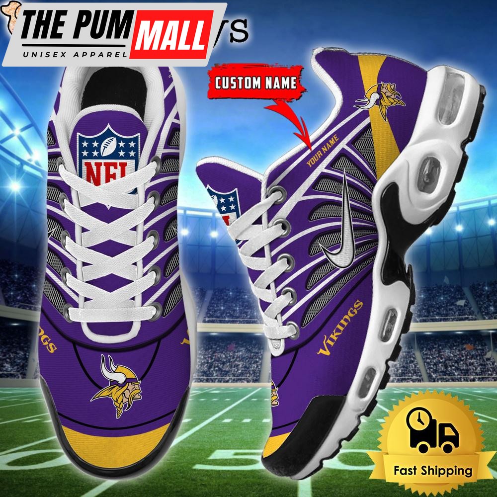 nfl-minnesota-vikings-sport-football-logo-custom-air-max-plus-shoes-kvia2atj NFL Minnesota Vikings Sport Football Logo Custom Air Max Plus Shoes