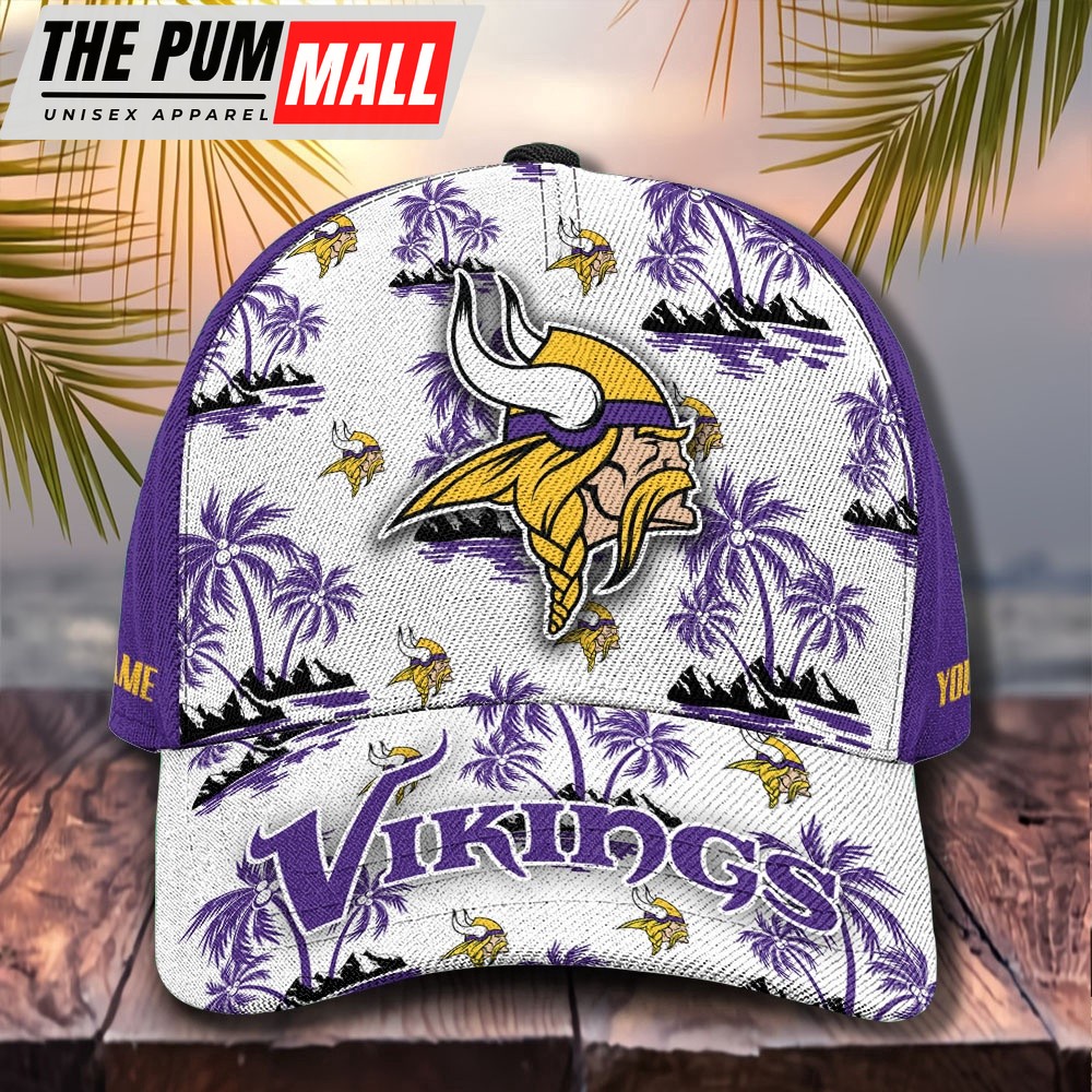 NFL Minnesota Vikings Tropical Summer Basball Cap