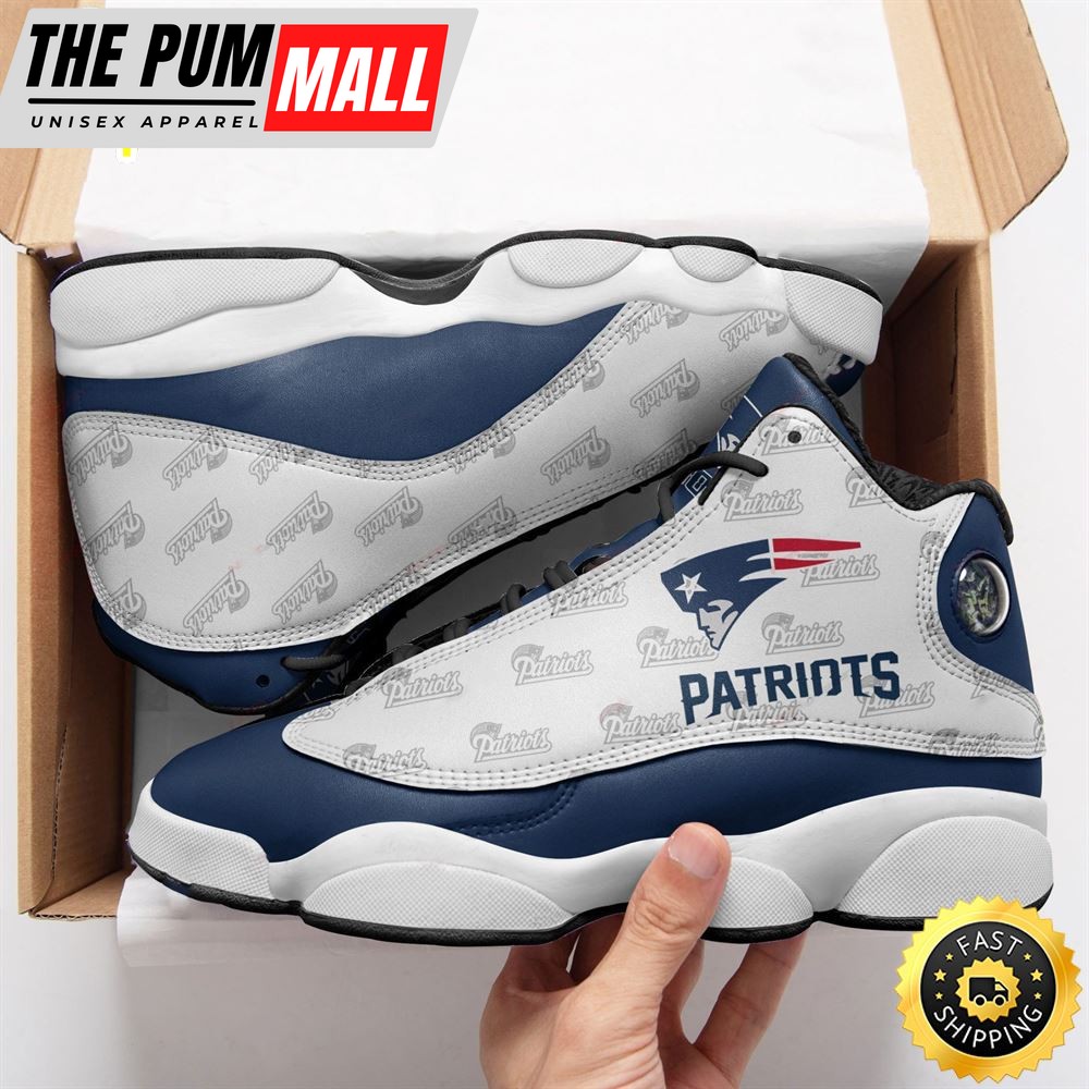 NFL New England Patriots Air Jd 13 Shoes V6