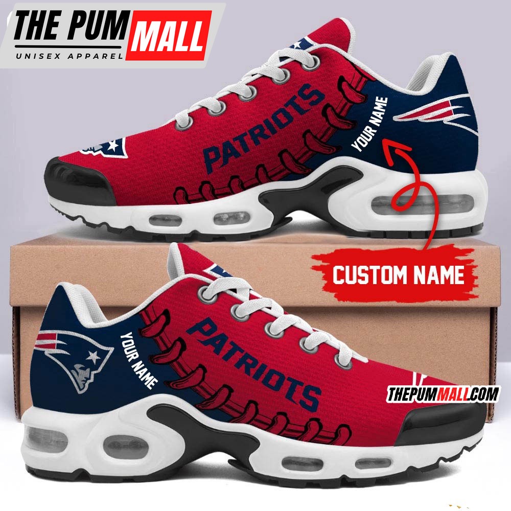 NFL New England Patriots Custom Air Max Plus Shoes