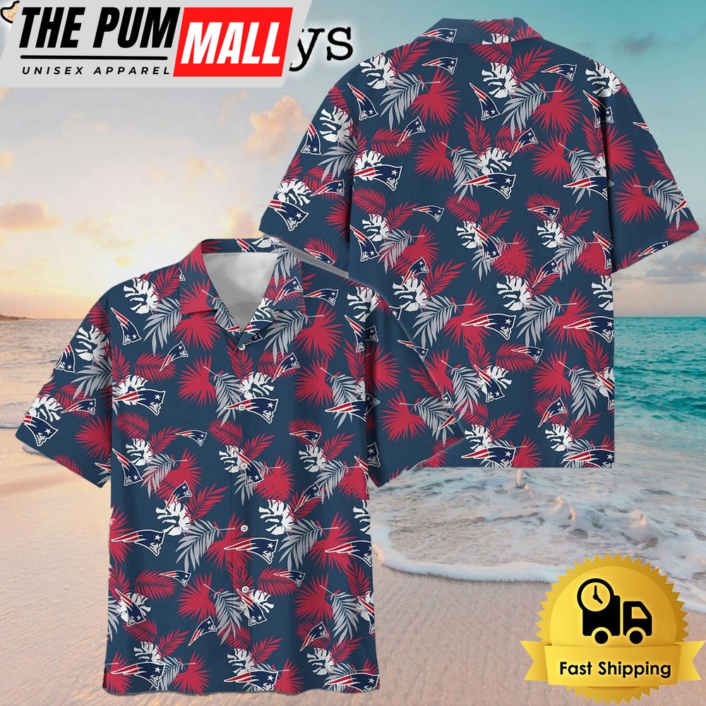 NFL New England Patriots Hawaiian Shirts For Family Trips