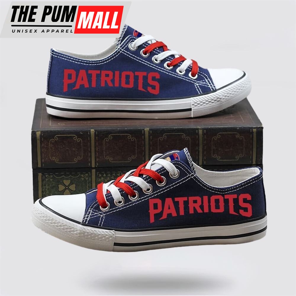 nfl-new-england-patriots-low-top-canvas-print-chrismas-design-shoes-sport-sneake-566r6lr0 NFL New England Patriots Low Top Canvas Print Chrismas Design Shoes Sport Sneakers