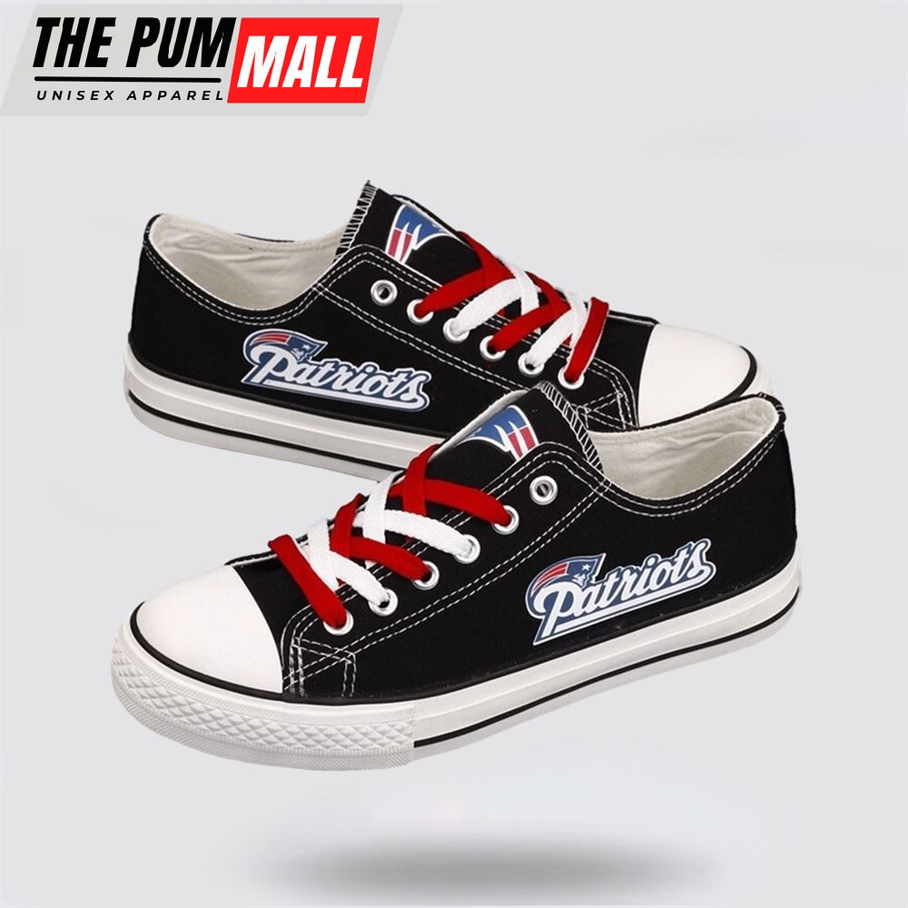 nfl-new-england-patriots-low-top-canvas-shoes-sport-sneakers-experience-the-perf-ubyhagkb NFL New England Patriots Low Top Canvas Shoes Sport Sneakers Experience The Perfect Blend Of Style And Performance