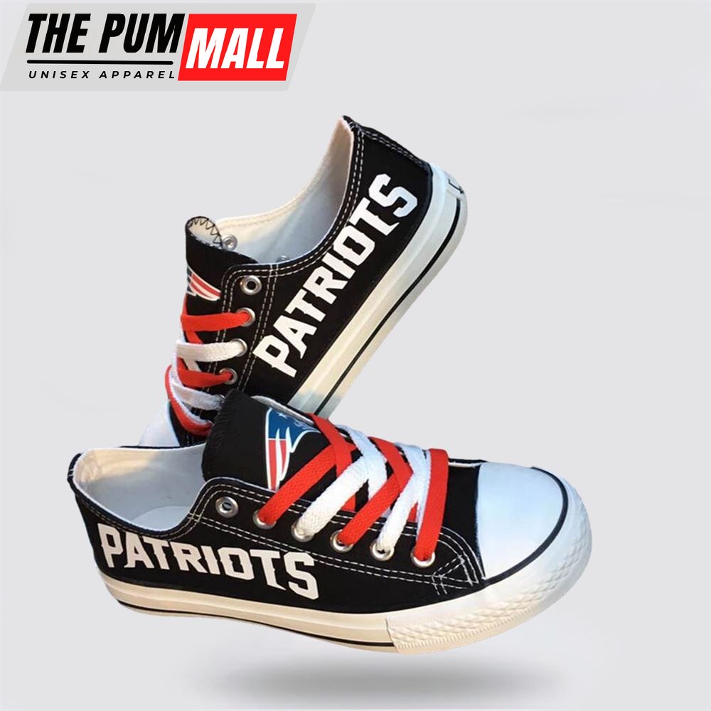 nfl-new-england-patriots-low-top-canvas-shoes-sport-sneakers-fuel-your-passion-f-0tr907ey NFL New England Patriots Low Top Canvas Shoes Sport Sneakers Fuel Your Passion For The Game With Every Stride