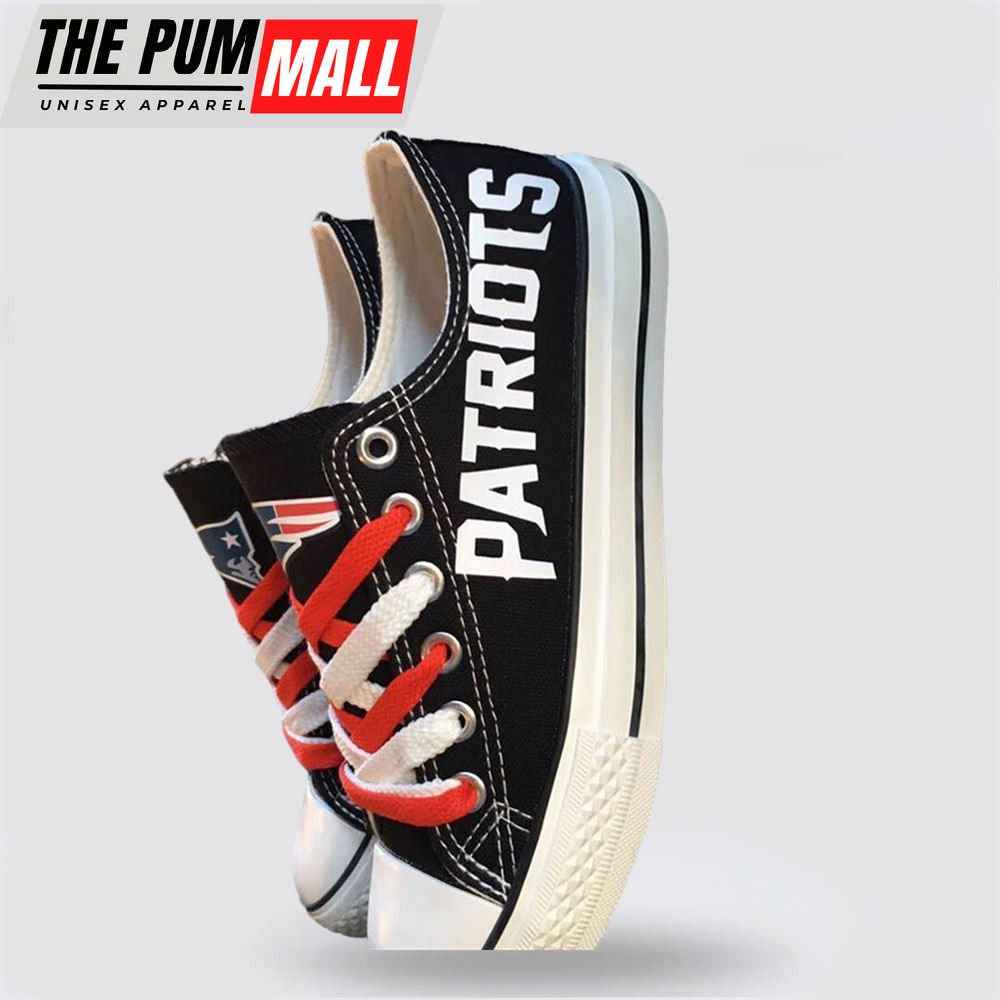 nfl-new-england-patriots-low-top-canvas-shoes-sport-sneakers-fuel-your-passion-f-0tr907ey NFL New England Patriots Low Top Canvas Shoes Sport Sneakers Fuel Your Passion For The Game With Every Stride