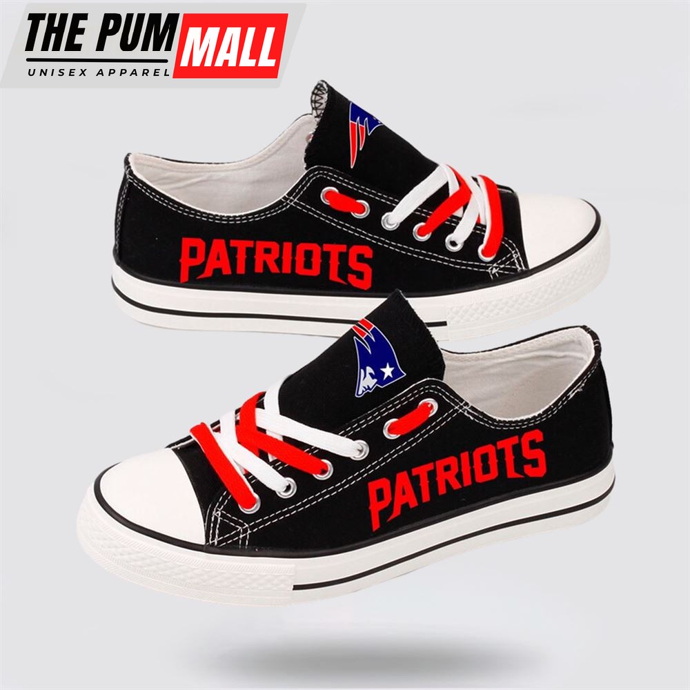 nfl-new-england-patriots-low-top-canvas-shoes-sport-sneakers-unleash-your-inner-6wbb13m5 NFL New England Patriots Low Top Canvas Shoes Sport Sneakers Unleash Your Inner Athlete With Dynamic Style