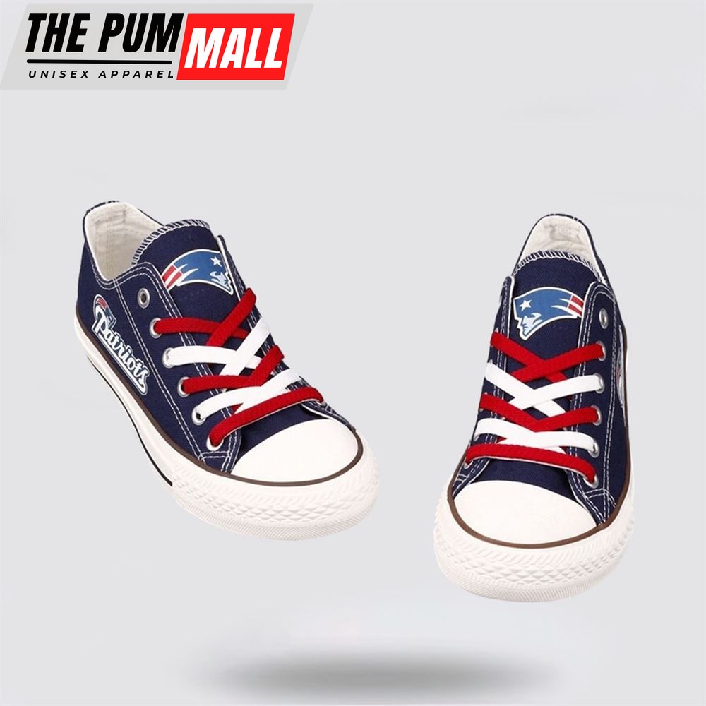 nfl-new-england-patriots-low-top-canvas-shoes-sport-sneakers-walk-the-talk-of-te-lgpr28q2 NFL New England Patriots Low Top Canvas Shoes Sport Sneakers Walk The Talk Of Team Pride With Every Step