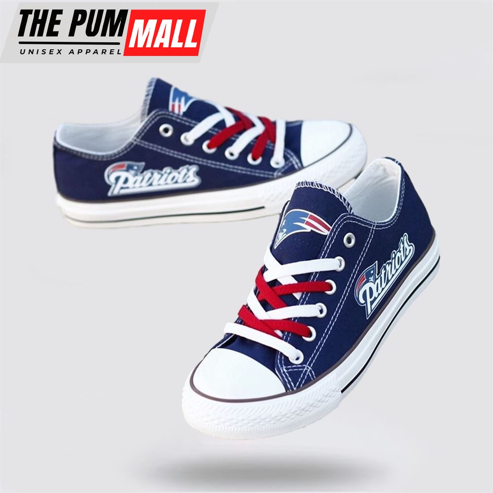 nfl-new-england-patriots-low-top-canvas-shoes-sport-sneakers-walk-the-talk-of-te-lgpr28q2 NFL New England Patriots Low Top Canvas Shoes Sport Sneakers Walk The Talk Of Team Pride With Every Step
