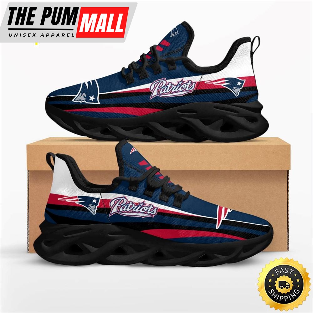 NFL New England Patriots Max Soul Running Shoes