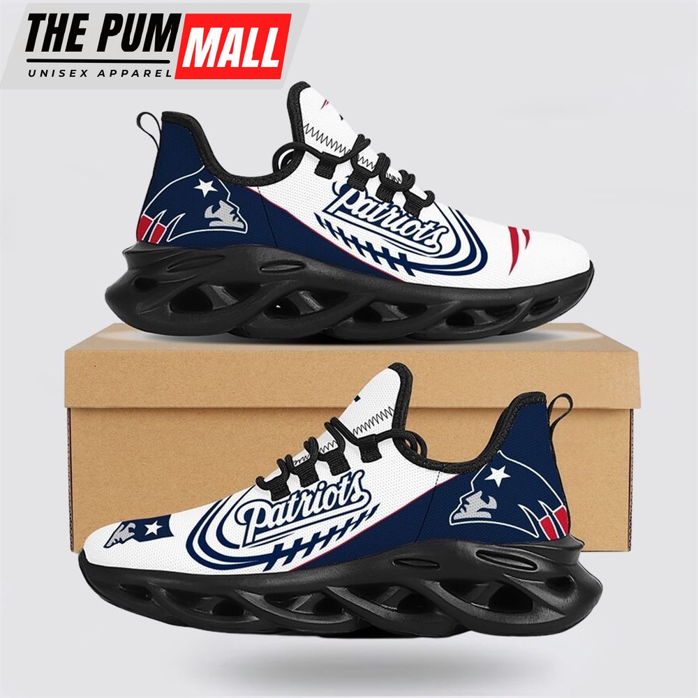 NFL New England Patriots Max Soul Shoes Sneakers Sport Shoes Experience The Perfect Blend Of Style And Performance