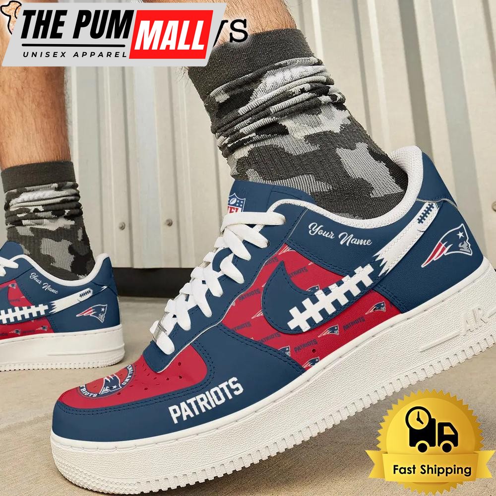 nfl-new-england-patriots-new-design-2025-custom-air-force-1-shoes-anc9dg2h NFL New England Patriots New Design 2025 Custom Air Force 1 Shoes
