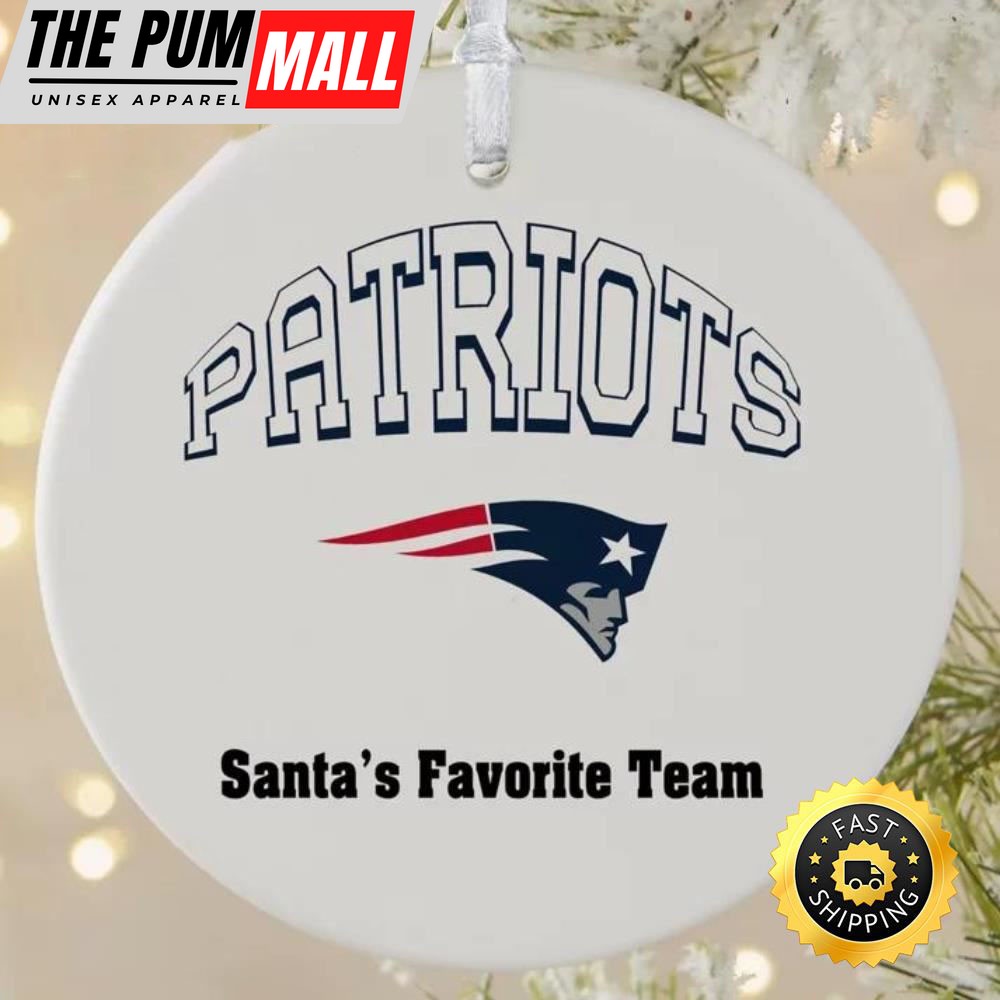 NFL New England Patriots Personalized NFL Football Ornaments Limited Edition