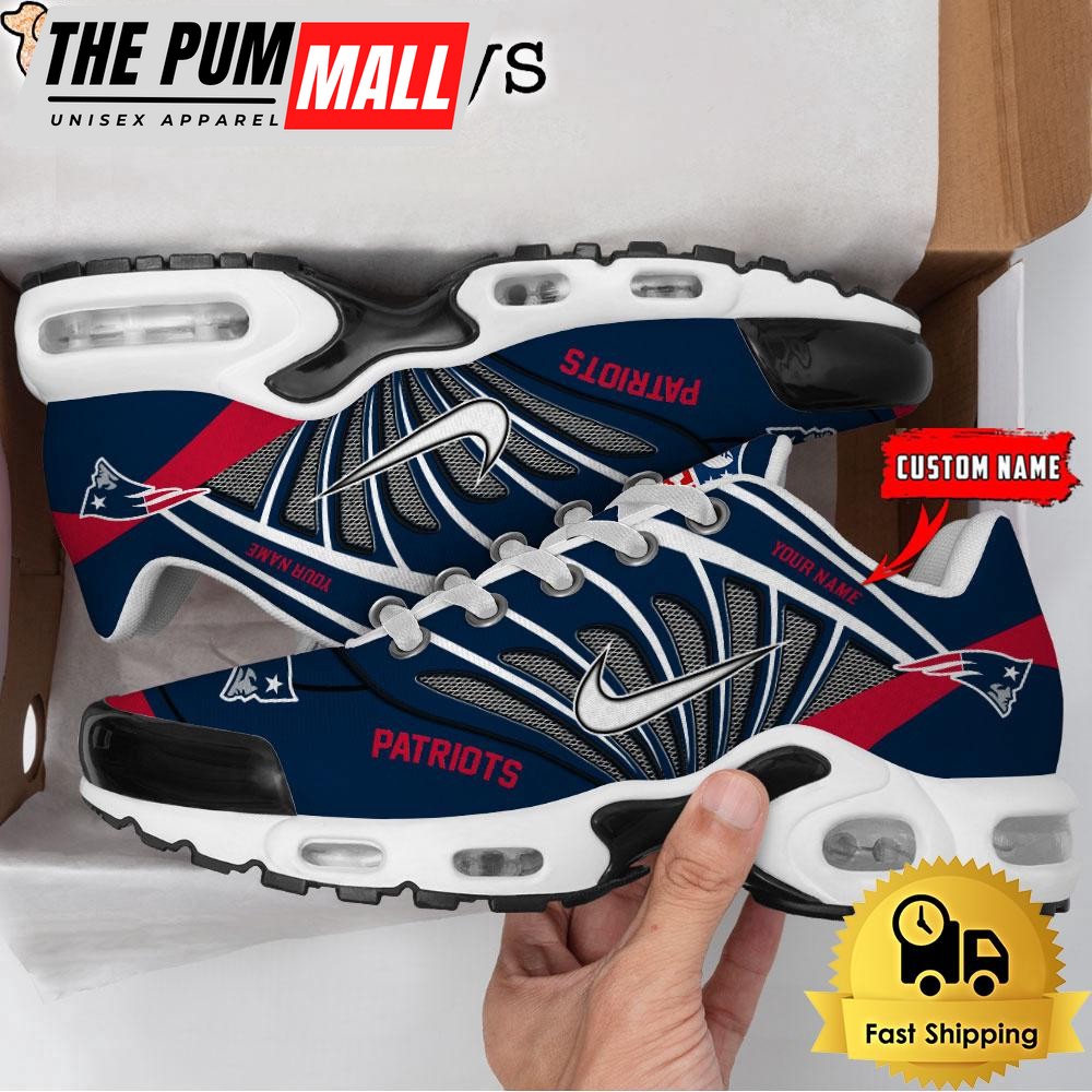 NFL New England Patriots Sport Football Logo Custom Air Max Plus Shoes